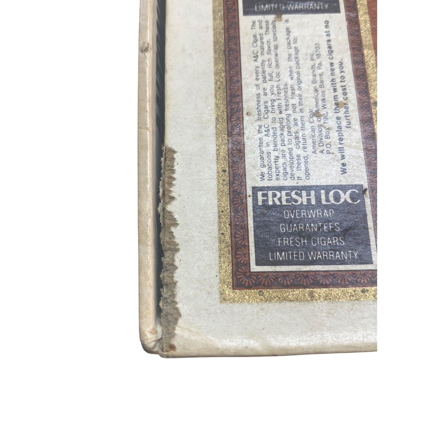 Antonio Y Cleopatra Grenadiers Cigar Box Vintage