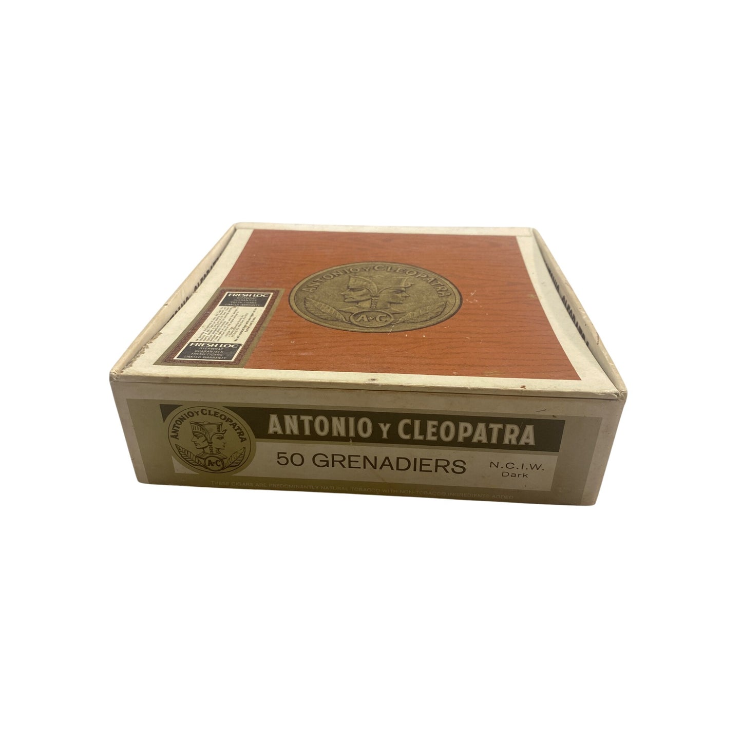 Antonio Y Cleopatra Grenadiers Cigar Box Vintage
