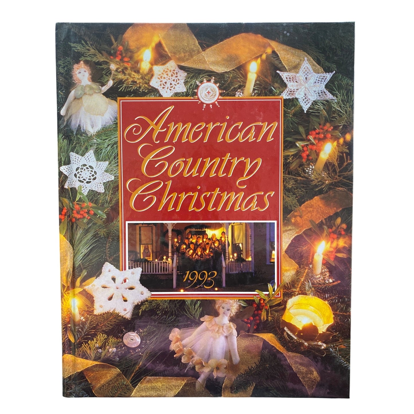 American Country Christmas 1993 Hardcover Book By Oxmoor House
