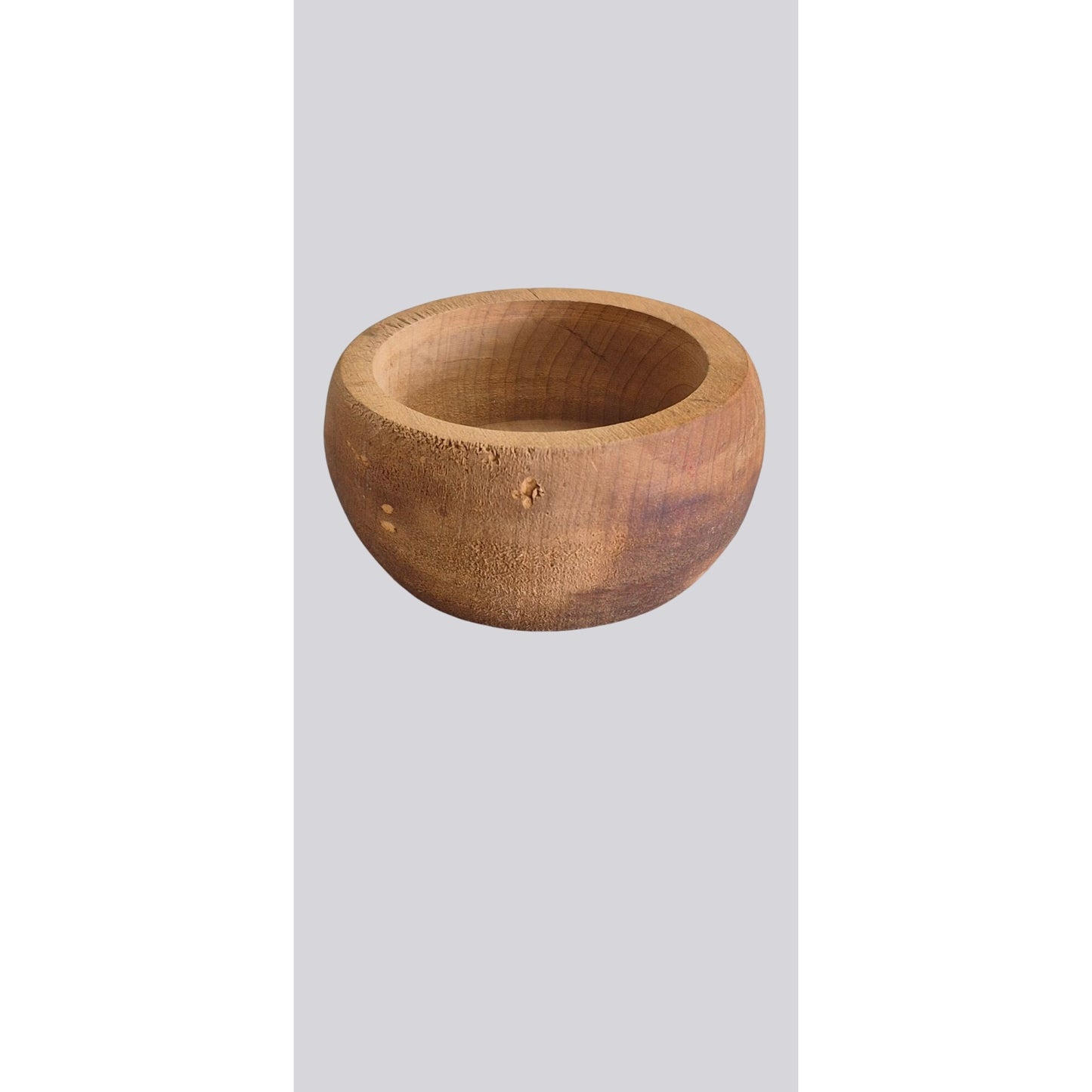 Vintage Hand Turned Wood Working Art Mini Goblet Cup-Bowl Lot 10