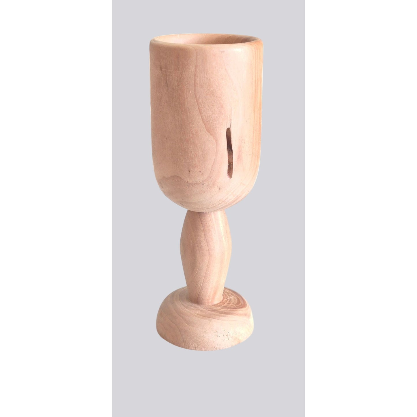 Vintage Hand Turned Wood Working Art Mini Goblet Cup-Bowl Lot 10