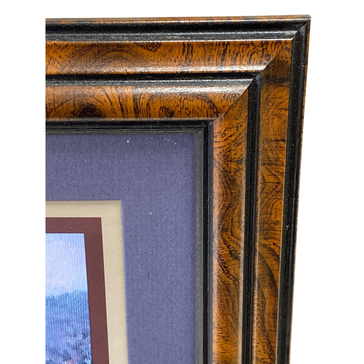 Framed Country Painting By Scraggins With Cowboy & Horse Scene