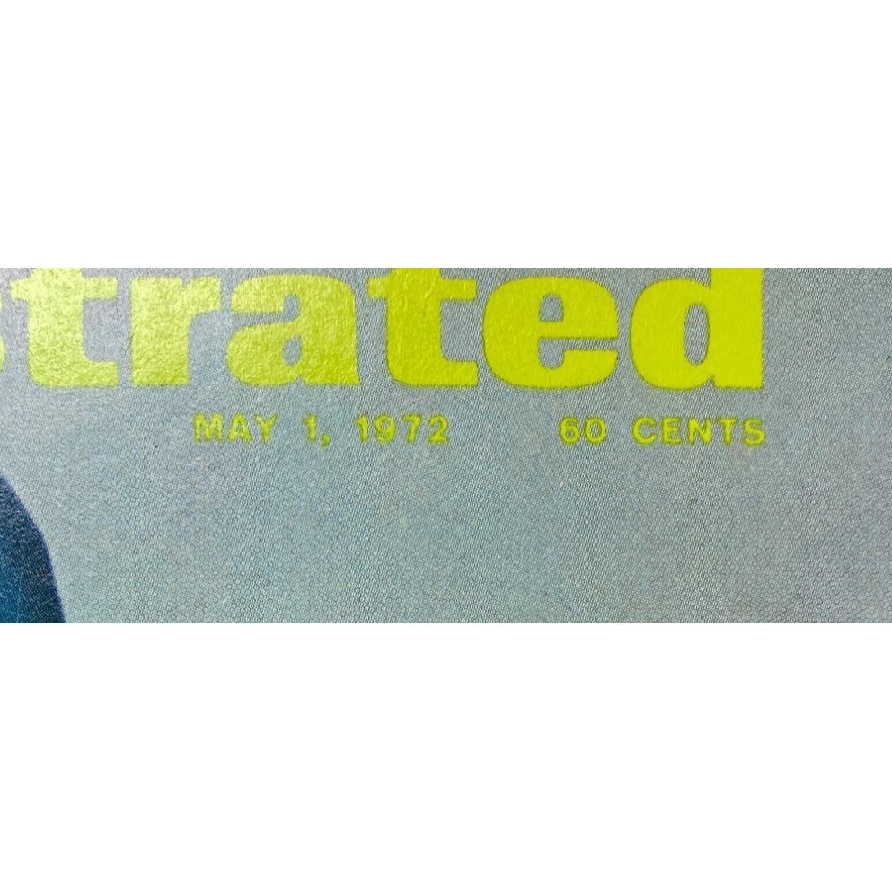 Vintage Sports Illustrated Magazine May 1 1972 Willie Davis Blazing Start Dodgers Baseball Issue