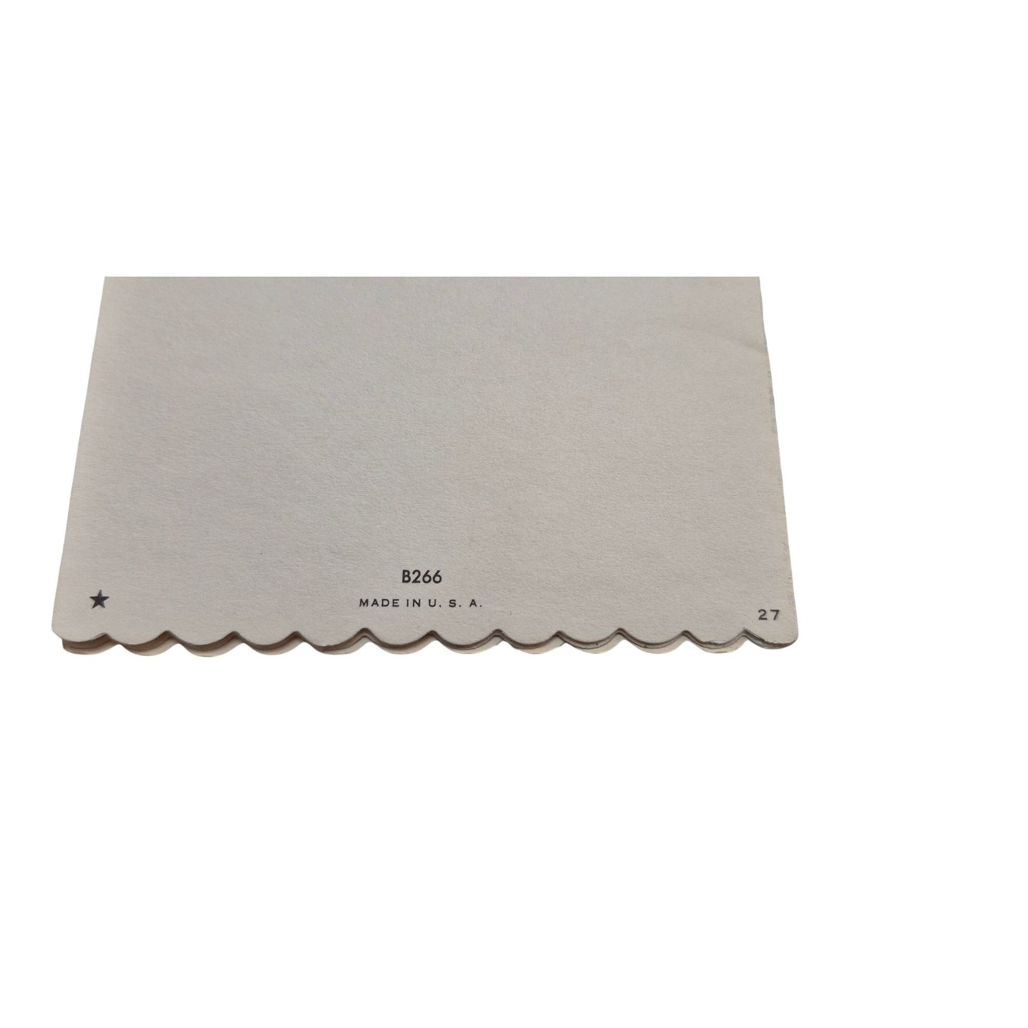 Vintage Parchment Greeting Cards Unused Lot 10 Floral Designs & Glitter Accents