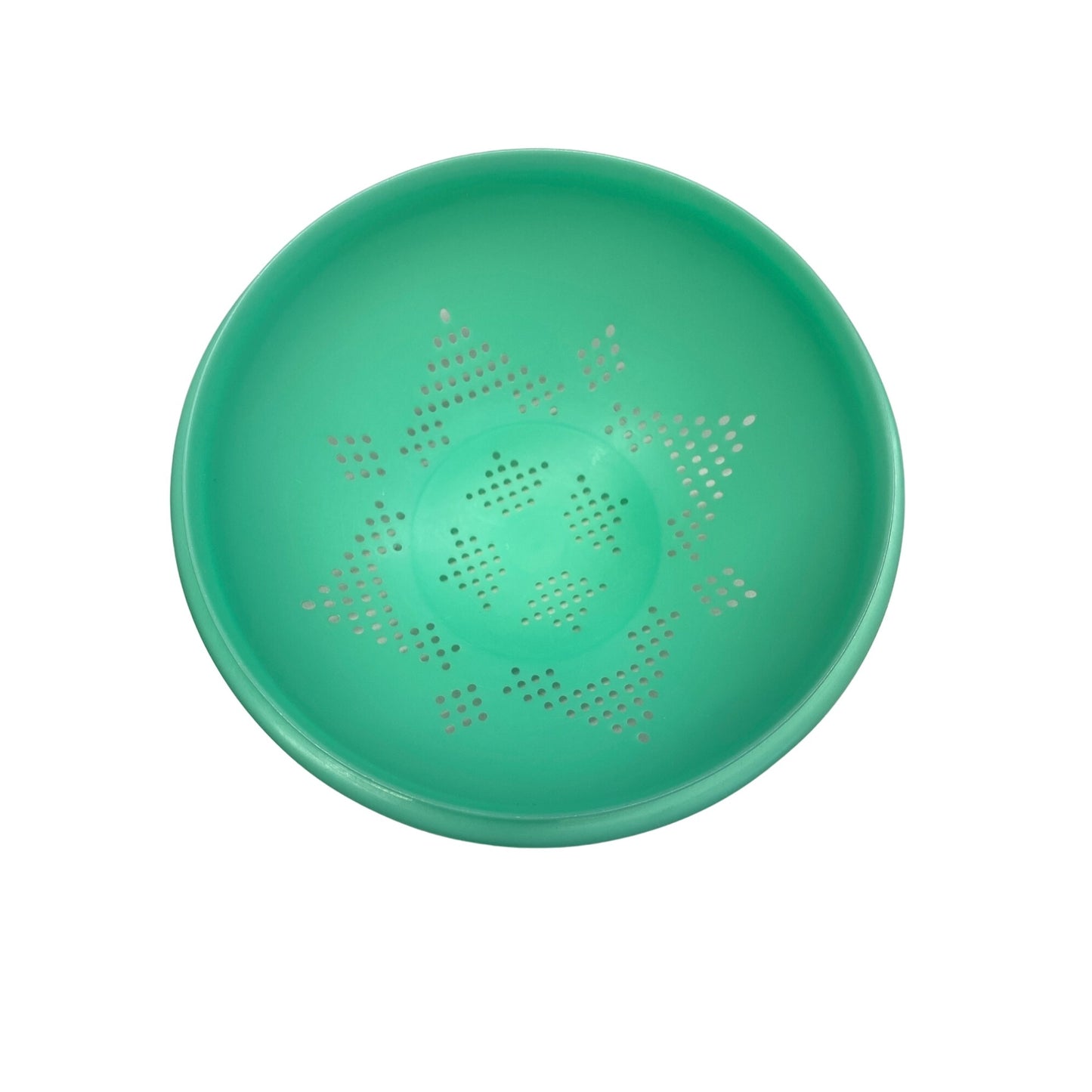 Tupperware Green Plastic Strainer