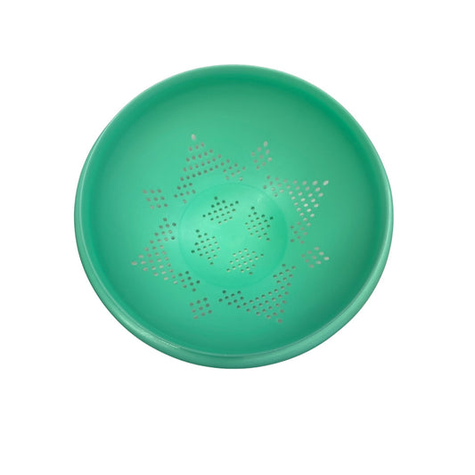 Tupperware Green Plastic Strainer