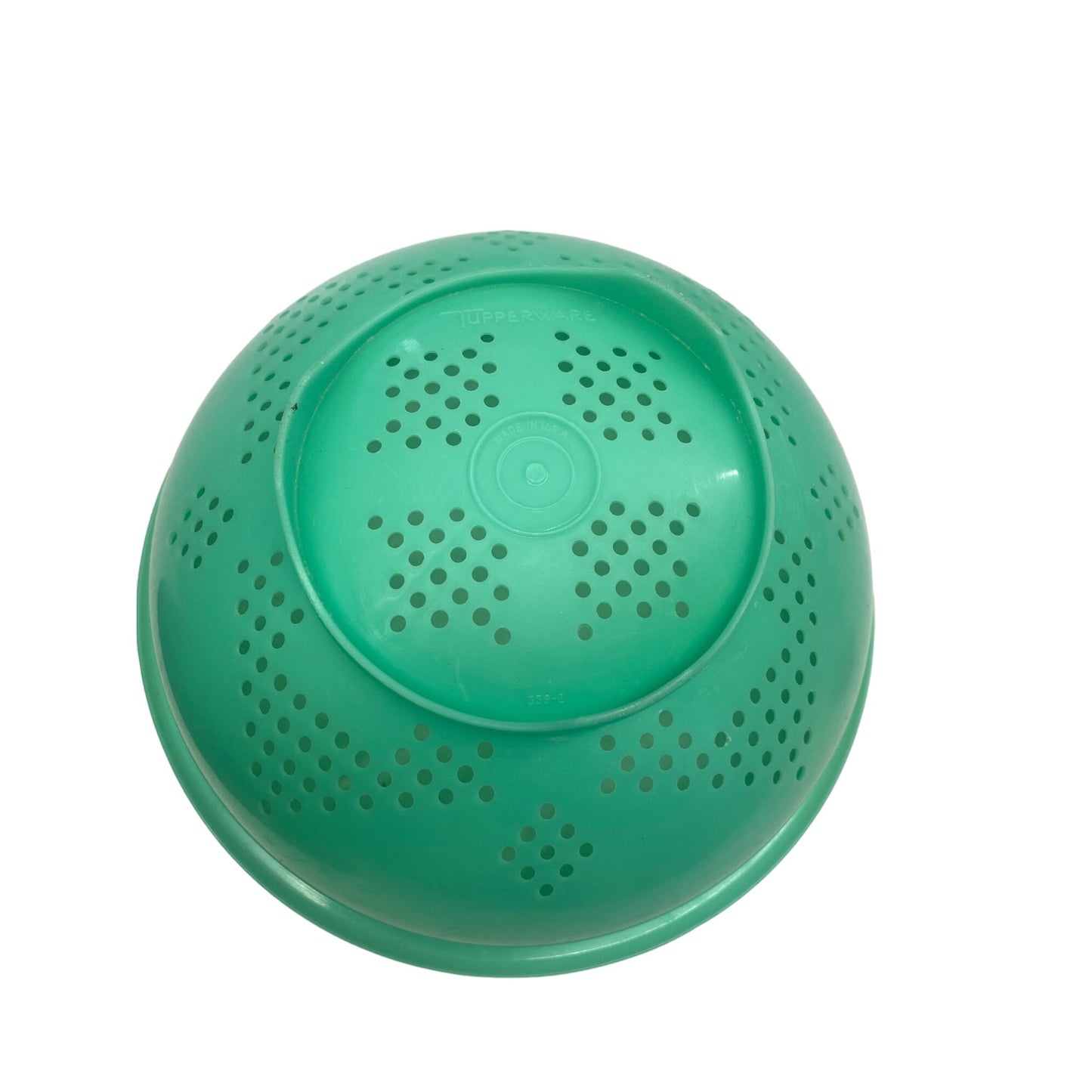 Tupperware Green Plastic Strainer