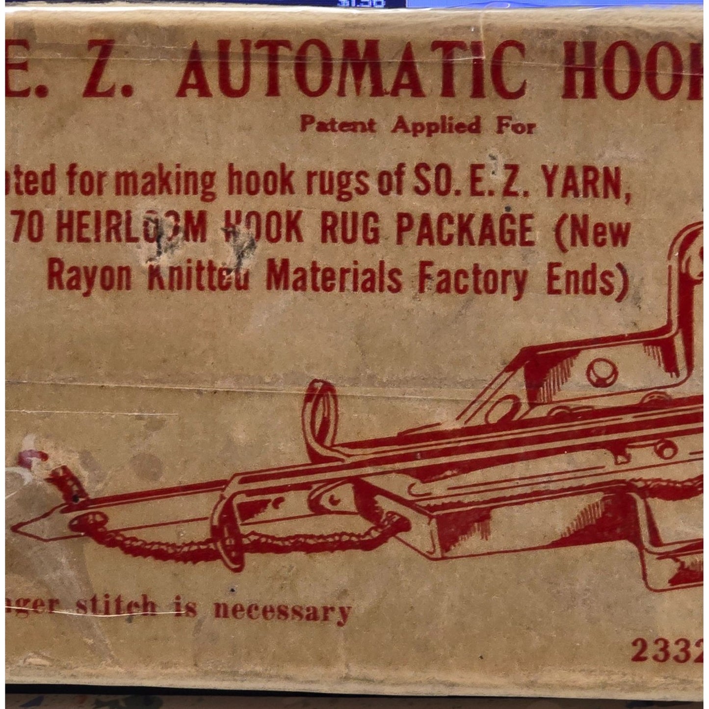 EZ Automatic Hook Rug Needle