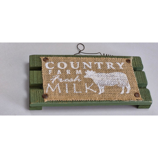 Country Farm Milk Rustic Farmhouse
