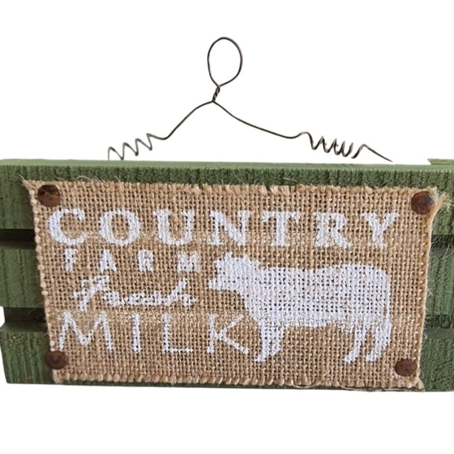 Country Farm Milk Rustic Farmhouse