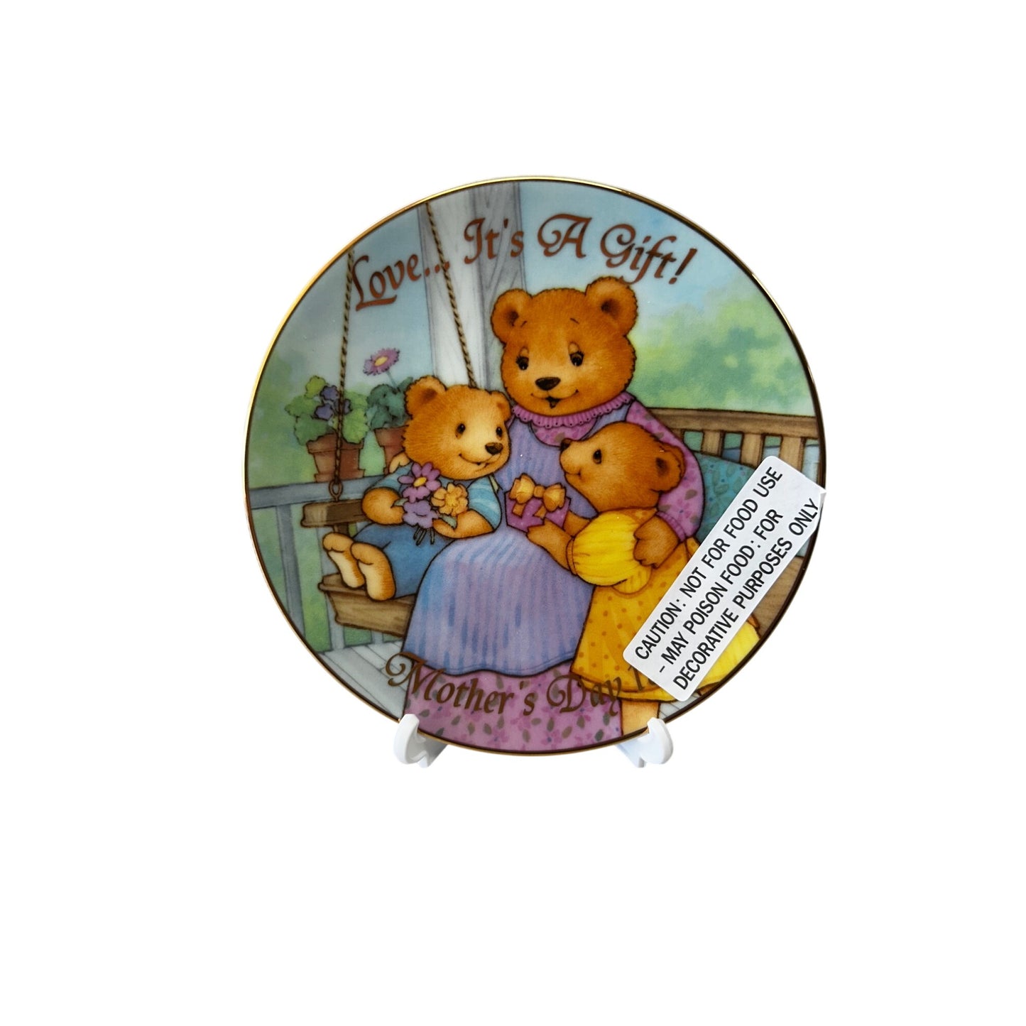 Love... Its A Gift! Mothers Day  Plate