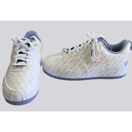 Nike Air Force 1 Experimental “Postal Ghost” USPS White Sneakers – US Size 7.5