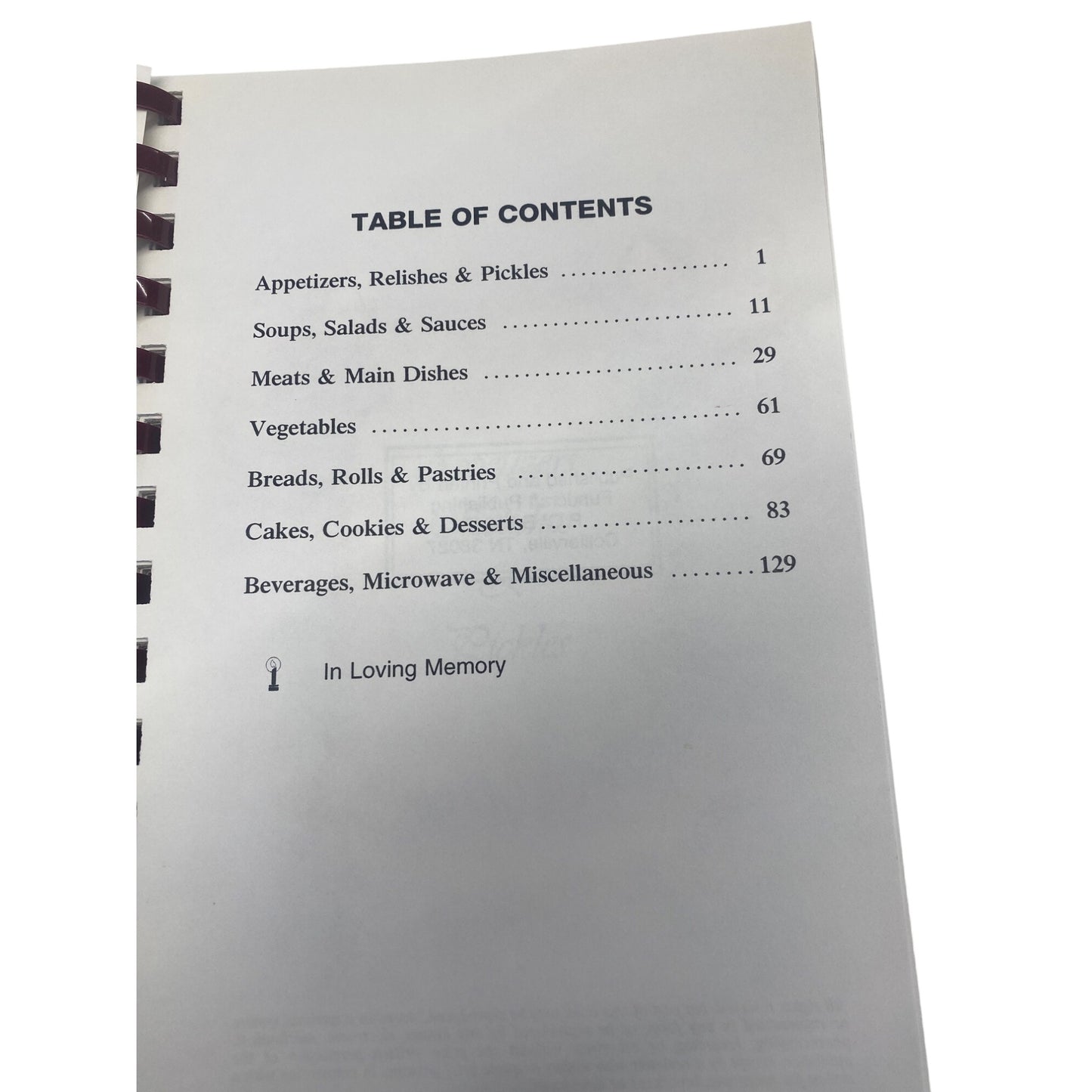 Heavenly Dishes: A Collection Of Recipes From Share The Light Spiral Cookbook