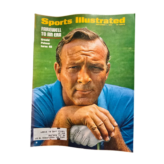 Vintage Sports Illustrated Magazine 1969 Arnold Palmer Farewell Edition