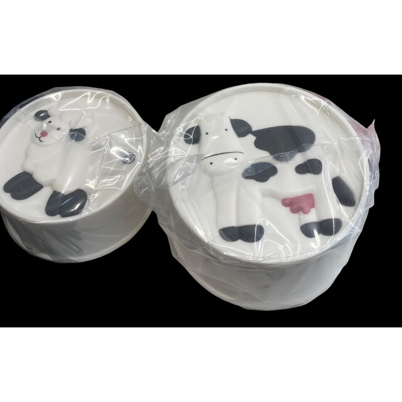 Avon Down On The Farm Collection Measuring Cups Set 4 Sizes 1/4 To 1 Cup Fun Animal Design NIB