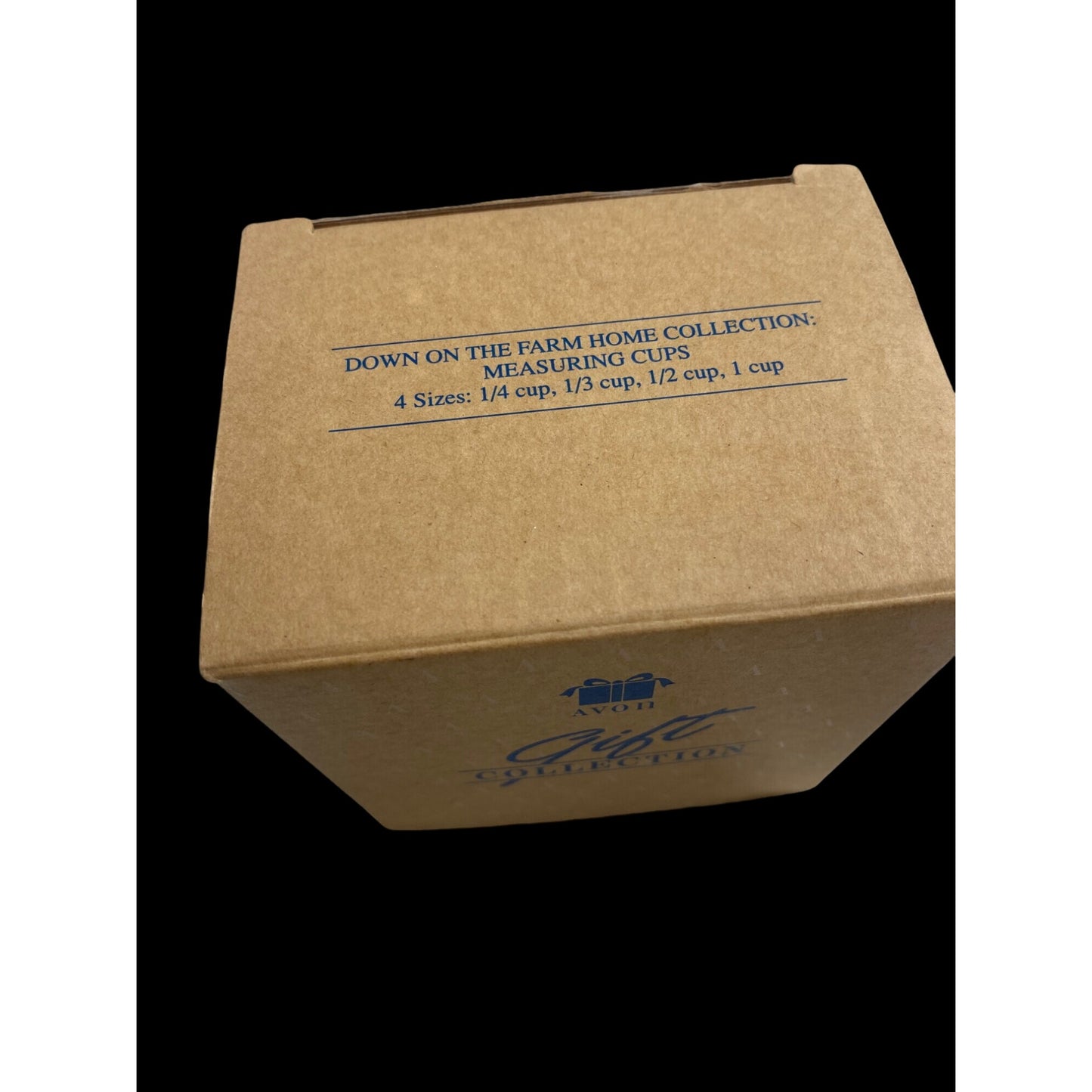 Avon Down On The Farm Collection Measuring Cups Set 4 Sizes 1/4 To 1 Cup Fun Animal Design NIB