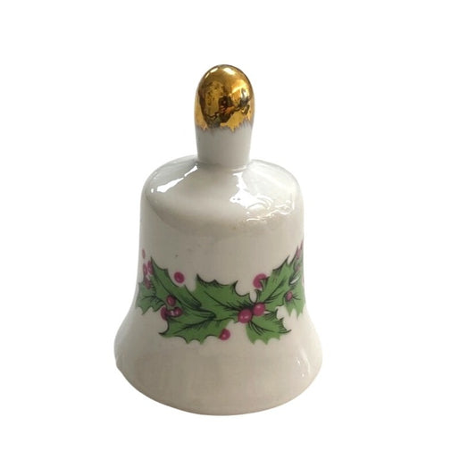 Christmas Bell Holly & Gold