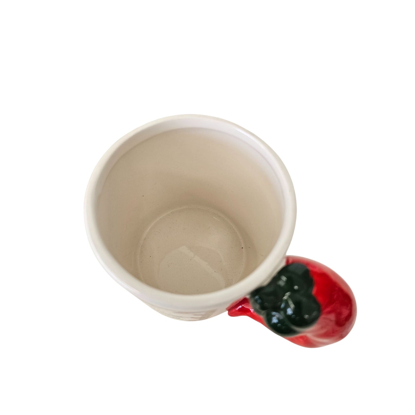 Chili Pepper Handle Mug With Arizona Red Chili Recipe Ceramic