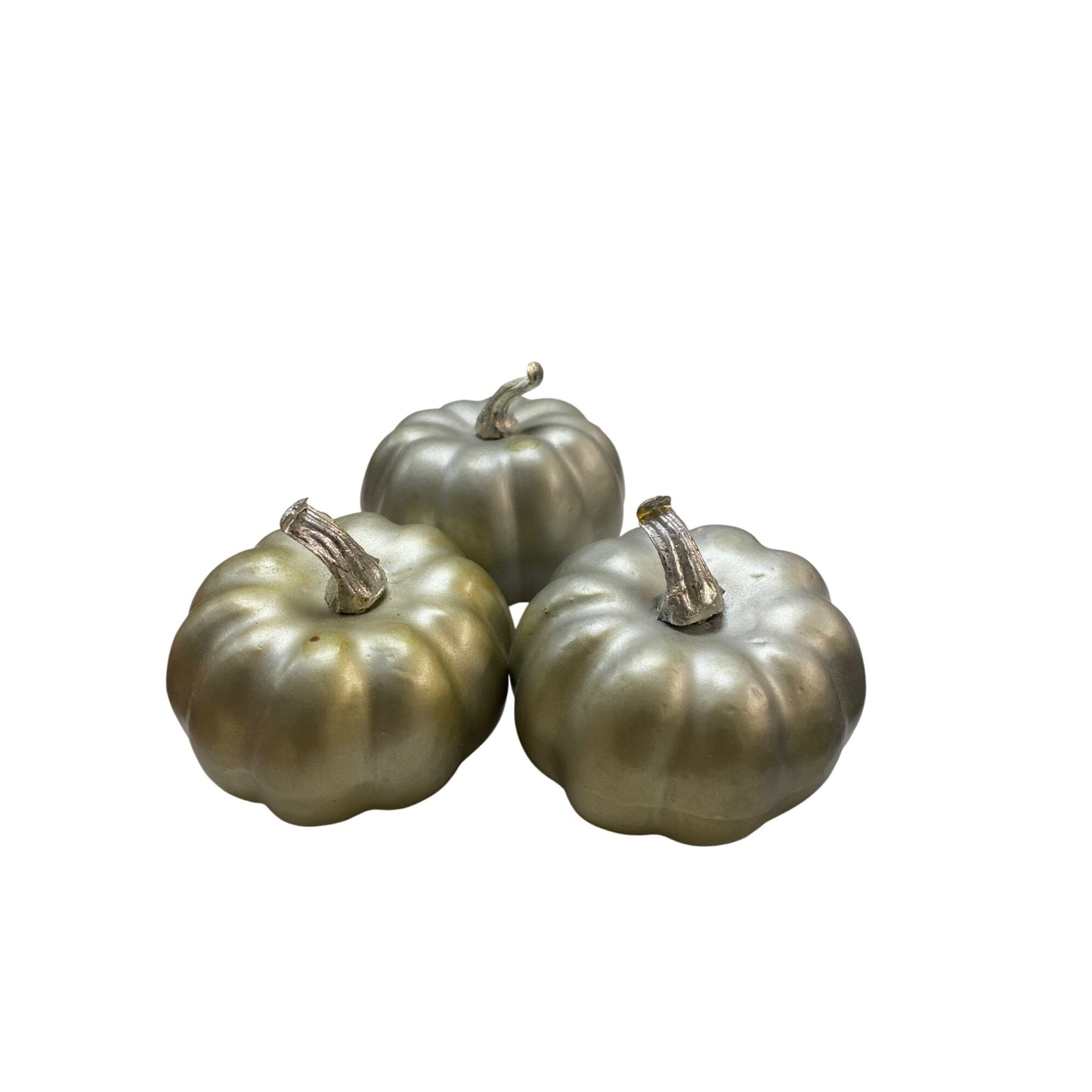 Decorative Autumn Harvest Set - Pumpkins Pinecones & Burlap Leaves