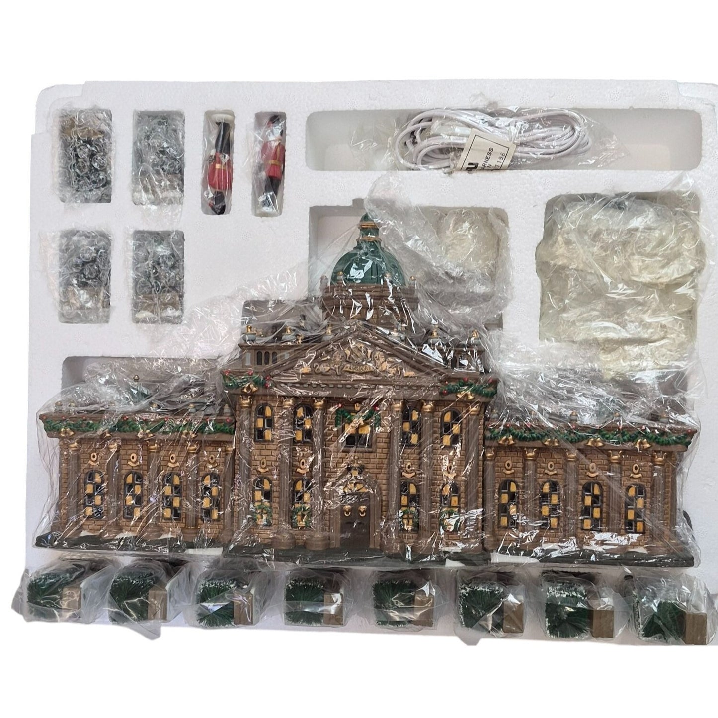 Dept 56 Ramsford Palace Heritage Village 1996 • Limited Edition • 17-Piece Set • Mint in Box
