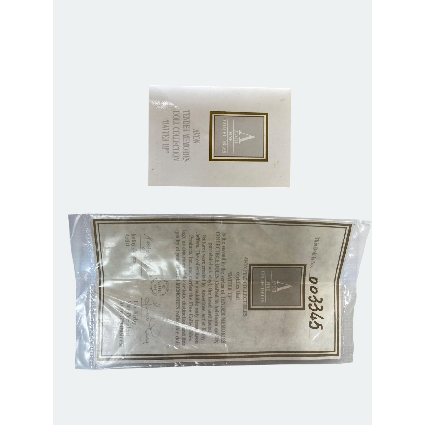 Limited Edition Avon “Batter Up” Baseball Player