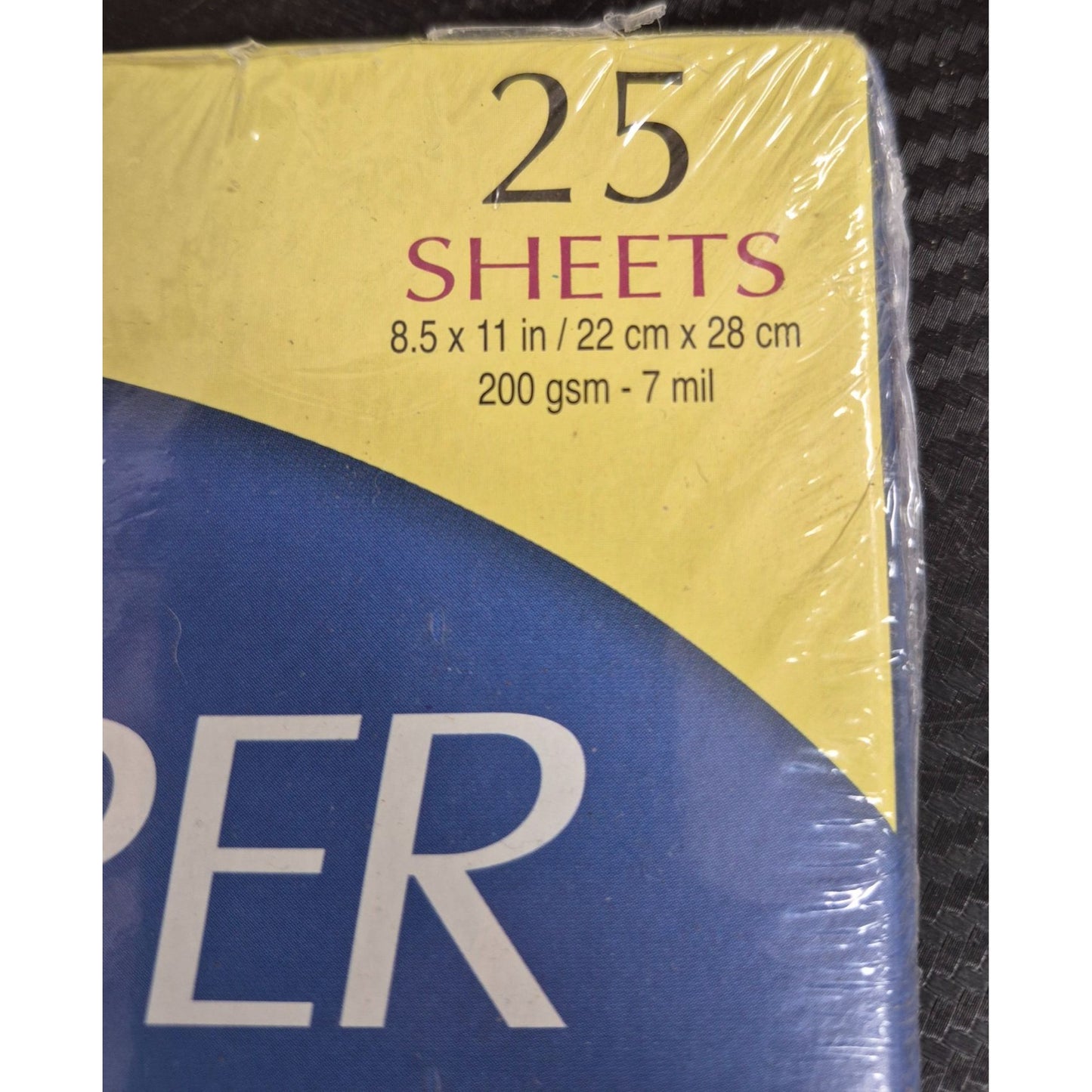 Geographics Everyday Glossy Photo Paper 8.5" X 11" 25 Sheets For Inkjet Printers