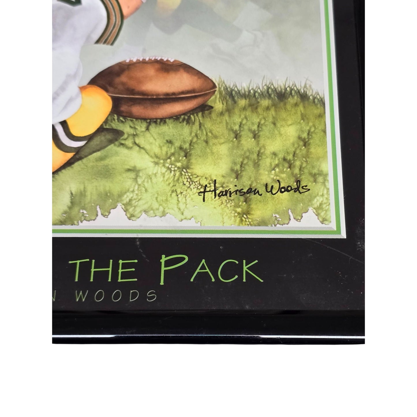 Brett Favre Packers Football Art