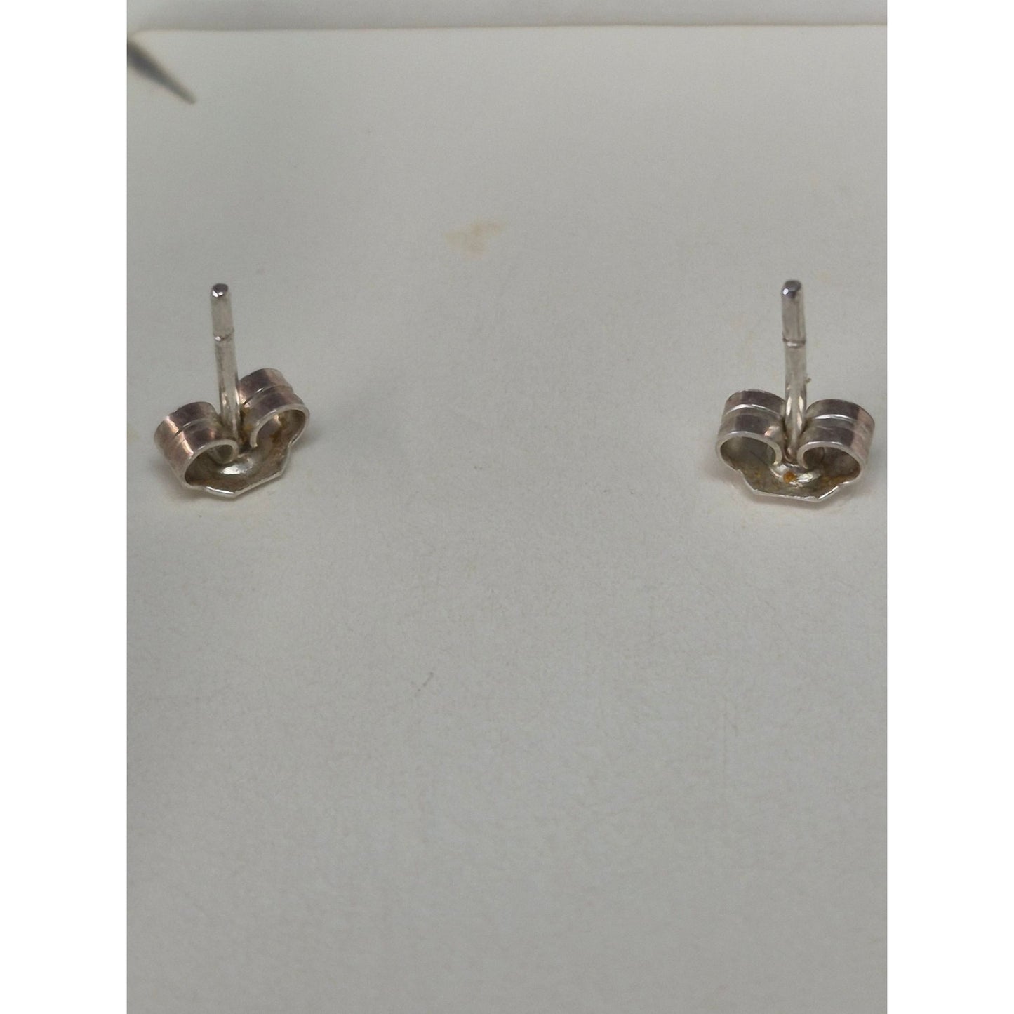 Vintage Sterling Silver Garnet Pendant with Necklace & Earrings Set