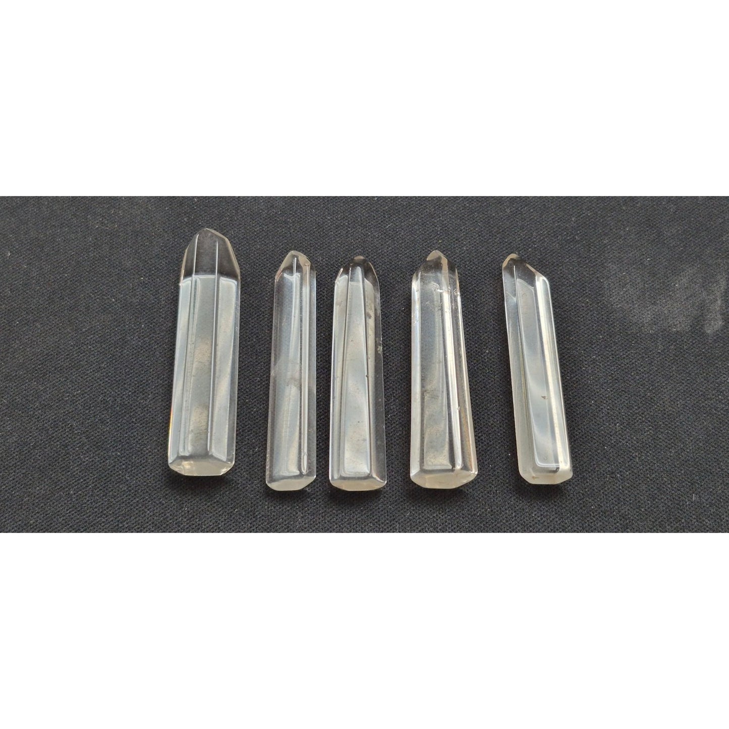 Clear Quartz Hexagonal Crystal Points
