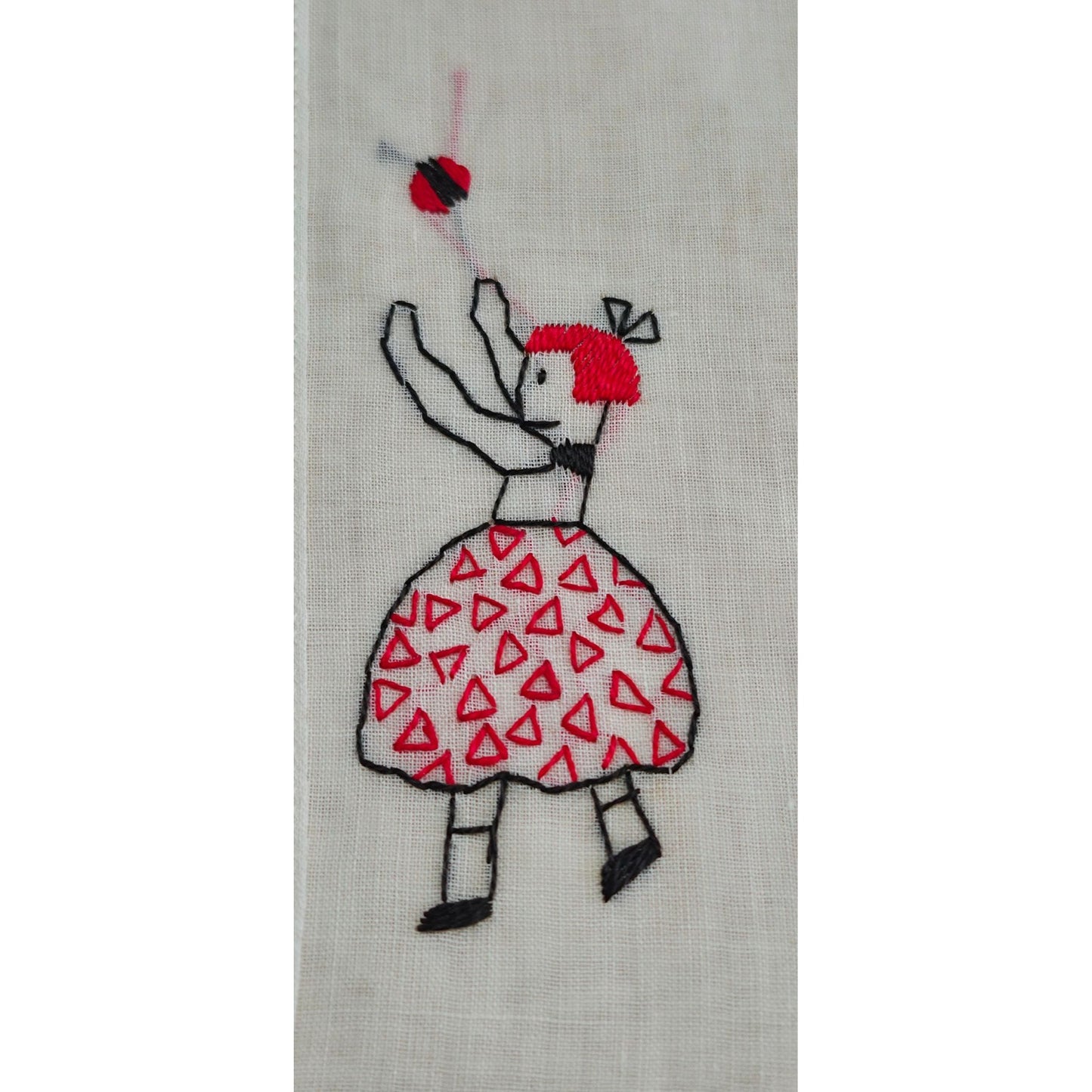 Vintage Kid Handkerchiefs Set 3