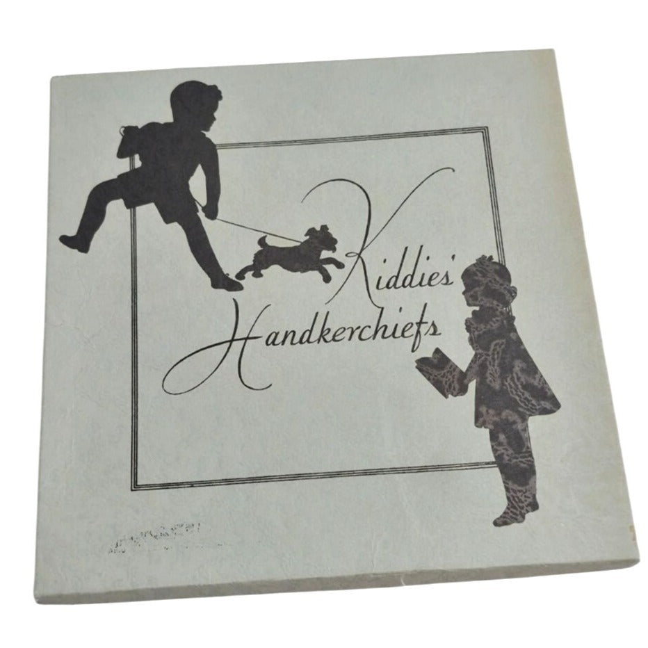 Vintage Kid Handkerchiefs Set 3