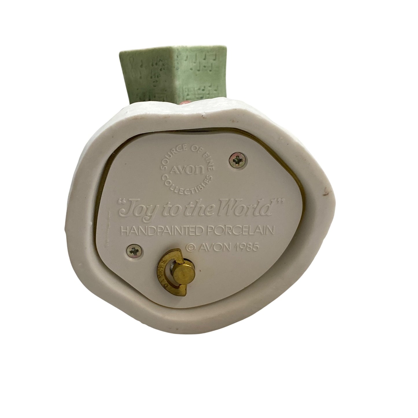 Avon 1985 "Joy To The World" Handpainted Porcelain Figurine Collectible