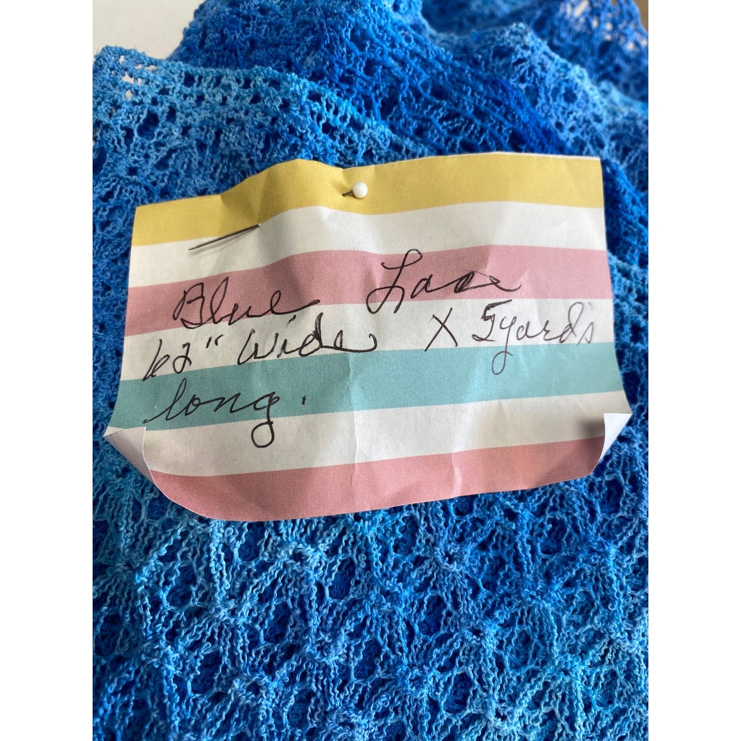 Blue Gradient 5 yds x 62 in