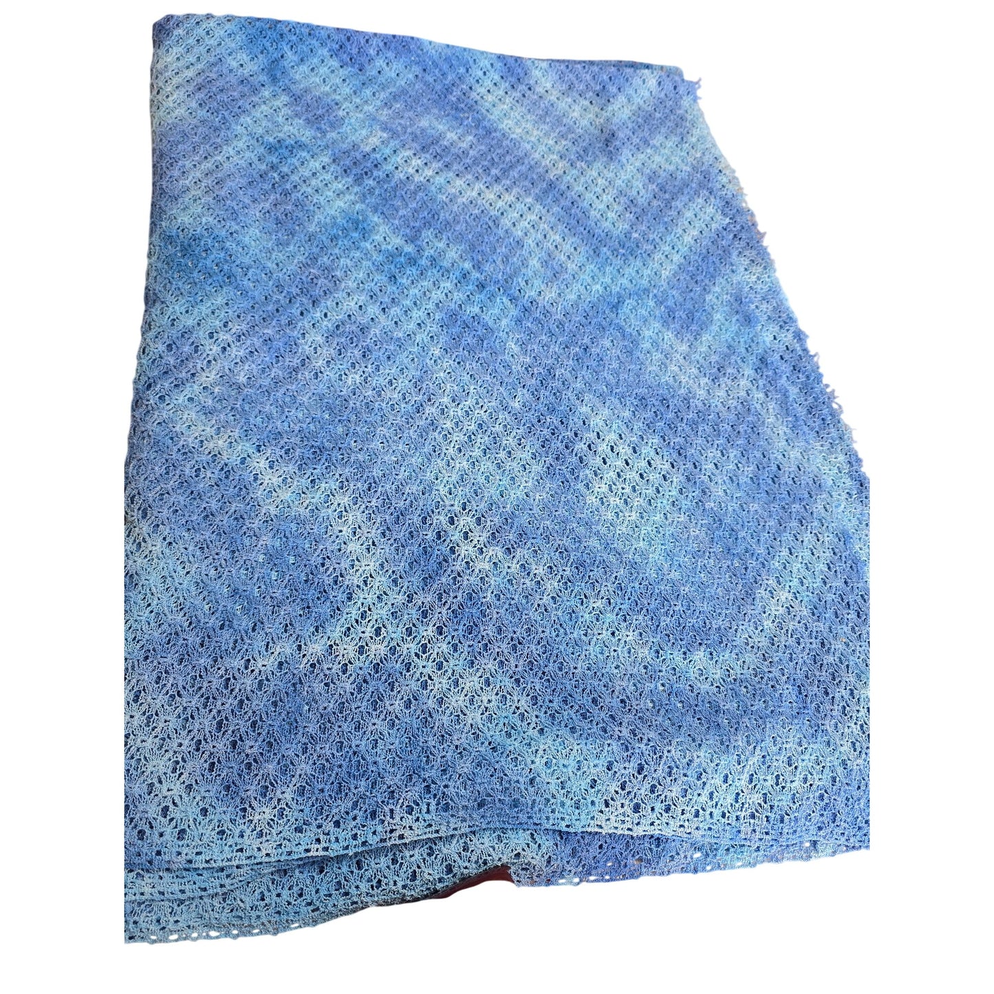 Blue Gradient 5 yds x 62 in