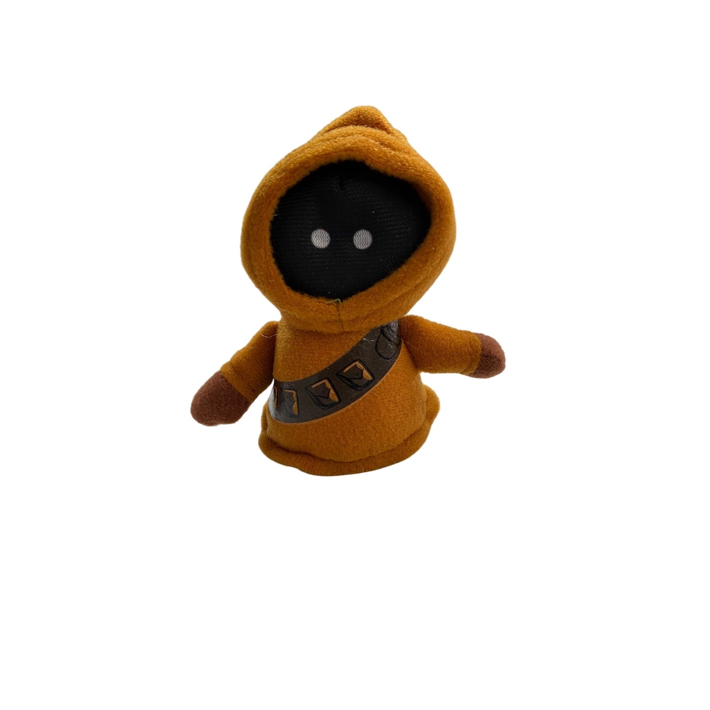 Burger King Star Wars Jawa Plush Toy Brown & Black 4" With Hood & Belt