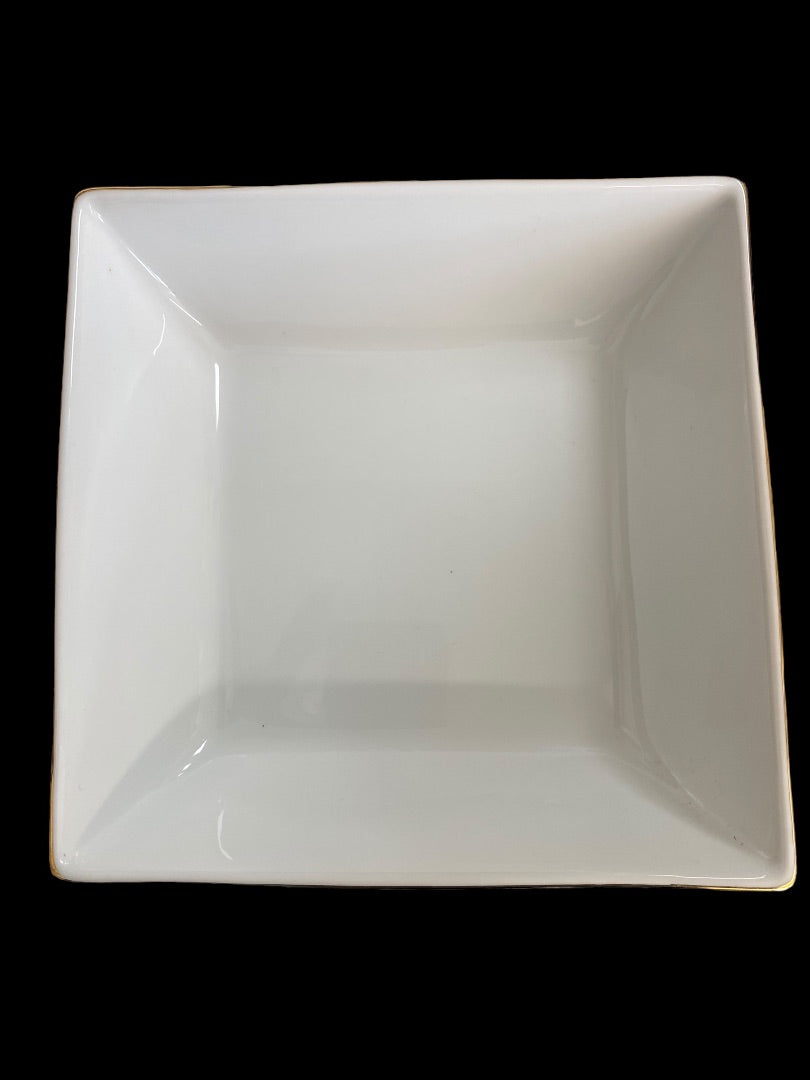 White Gold Charter Club Serving Bowl
