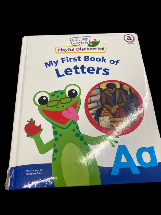 "My First Book of Letters" Kids Learning Book