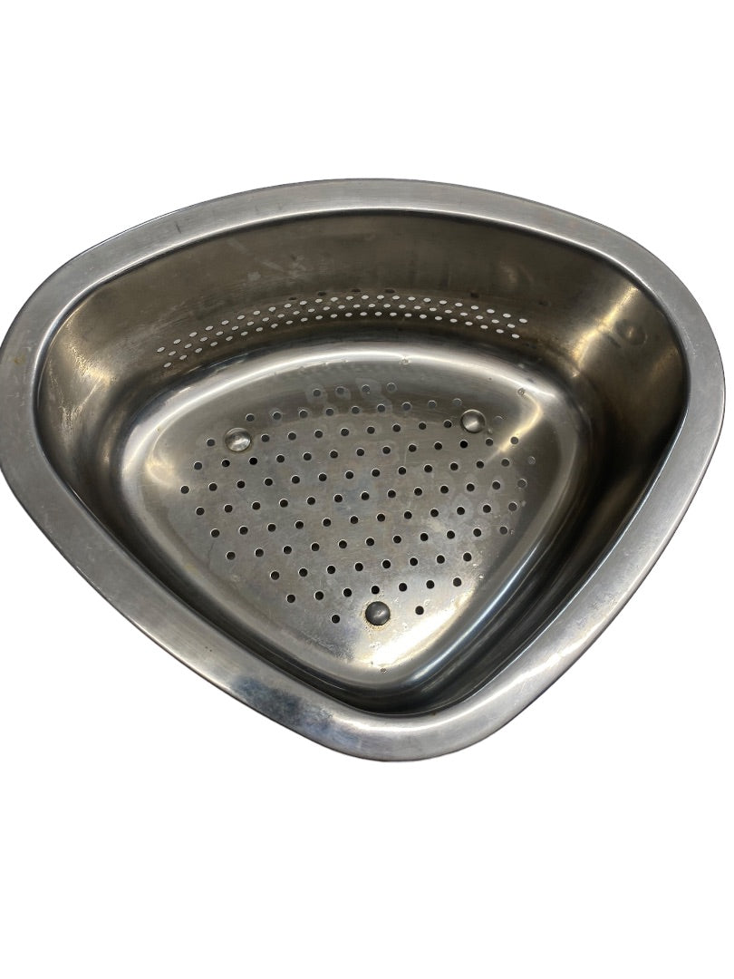 Triangular Corner Strainer Kitchen Sink Basket Stainless Steel