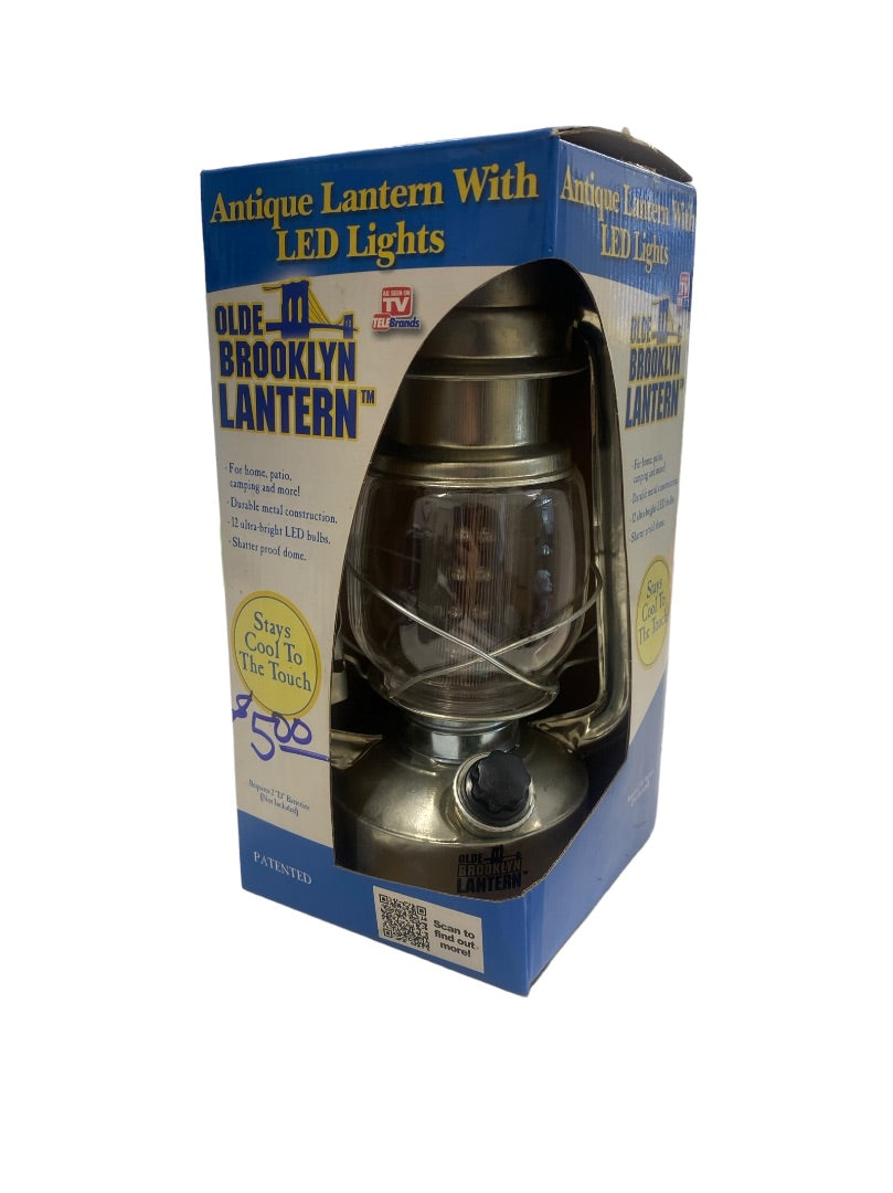 Olde Brooklyn Antique Lantern With LED Light as Seen on Tv
