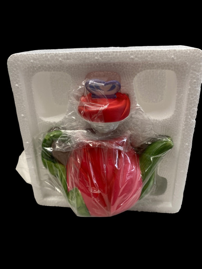 VINTAGE Avon Miniature Teapot Figurine "Rose" Collection