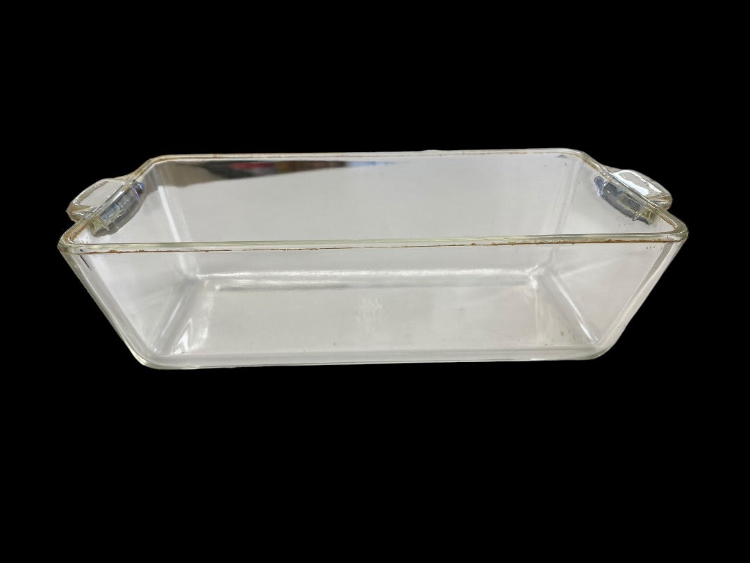 Pyrex Clear Glass Loaf Pan #214 C-T