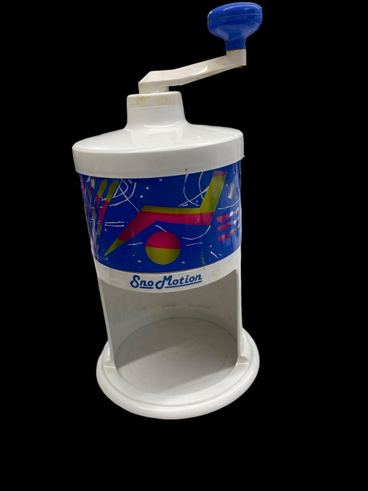 Sno Motion Ice Shaver Snow Cone Maker