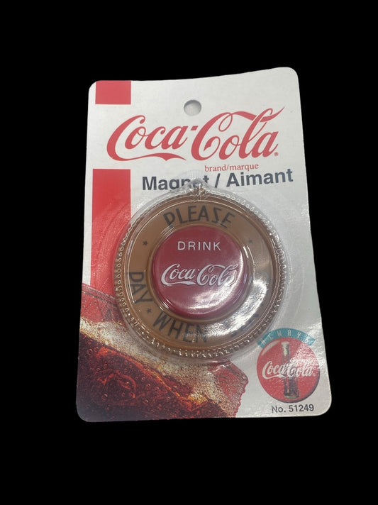 VINTAGE Coca-Cola Magnet "Please Pay When Served" # 51249
