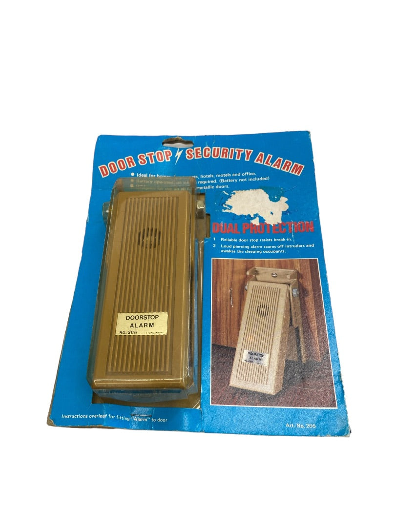 Door Stop Security Alarm Dual Protection