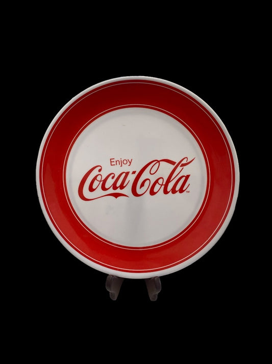 VINTAGE Coca-Cola 10.5" Plastic Plate