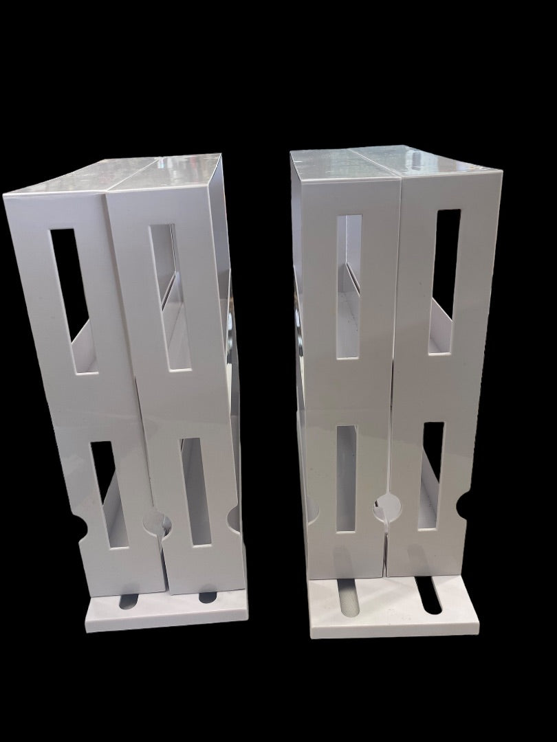 Plastic Sliding Spice Rack Set of 2