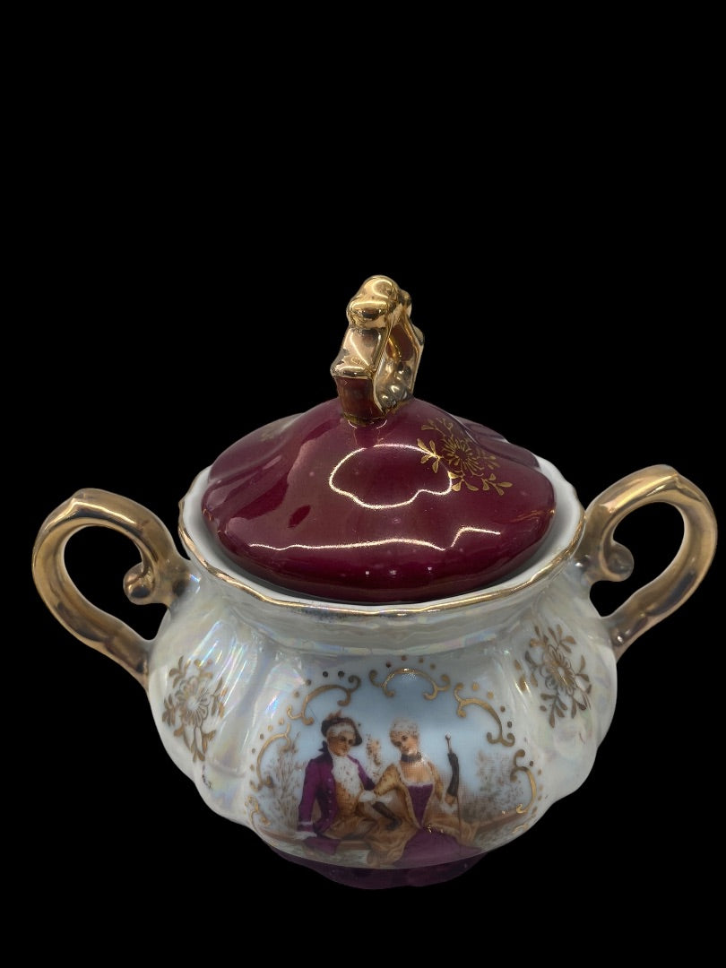 Empress By Haruta Japan Tea Set Gold Trim 15 Pieces