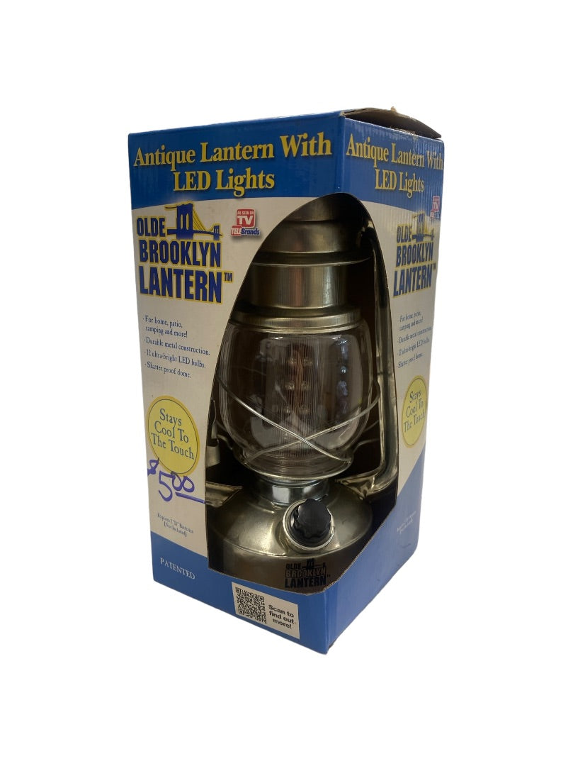 Olde Brooklyn Antique Lantern With LED Light as Seen on Tv