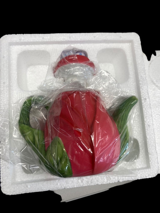 VINTAGE Avon Miniature Teapot Figurine "Rose" Collection