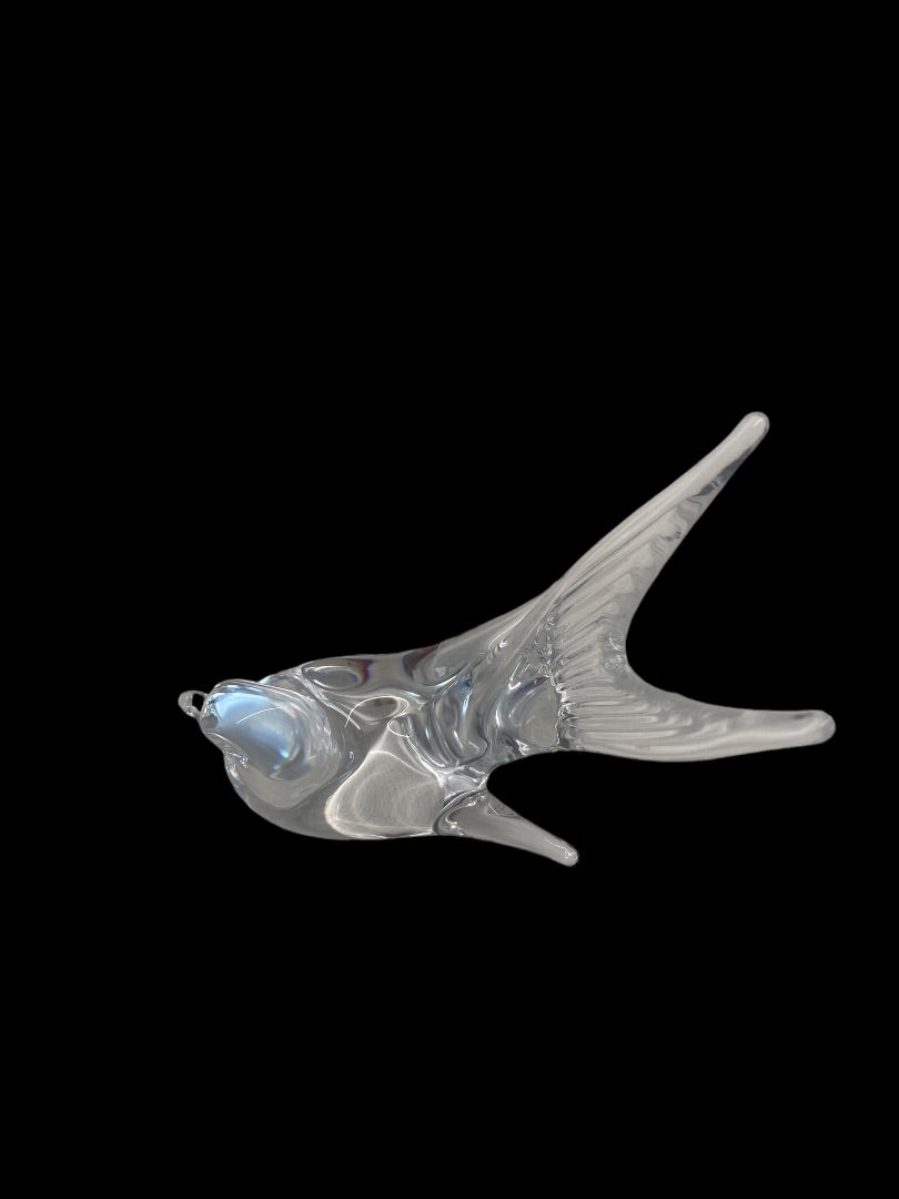 Clear Glass Sparrow Bird